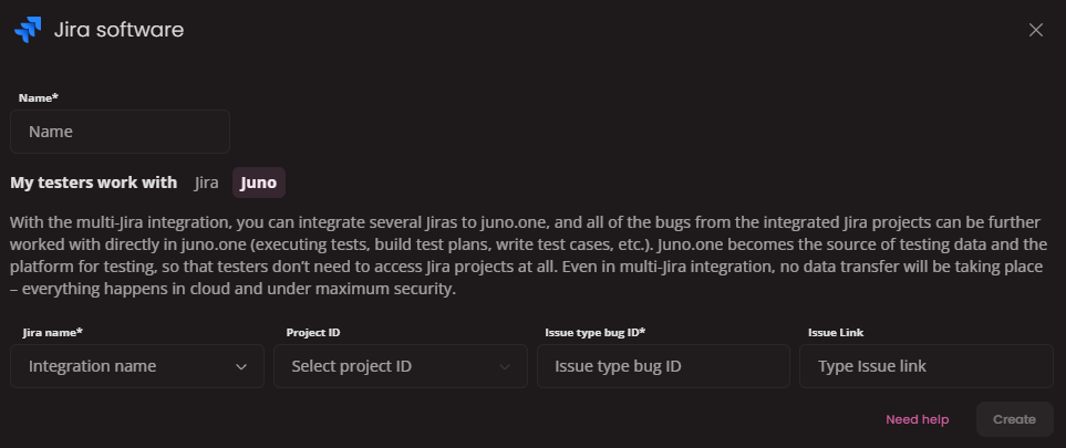 Project Integration - setup